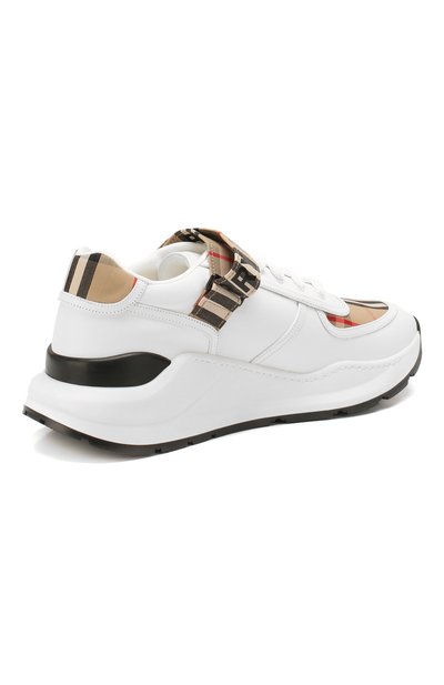 Комбинированные кроссовки BURBERRY, арт. 8024052, фото 4