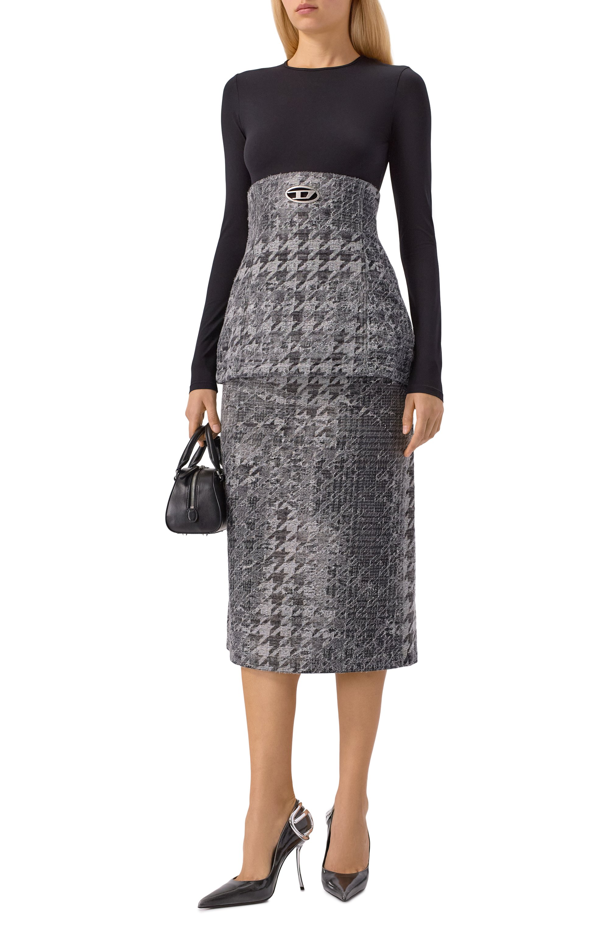 Джинсовая юбка-баска de-orset DIESEL, арт. A21670/0CEBN, фото 2