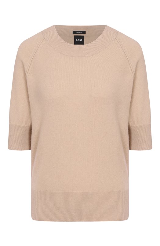 Кашемировый пуловер BOSS 50550873 Бежевый 50550873