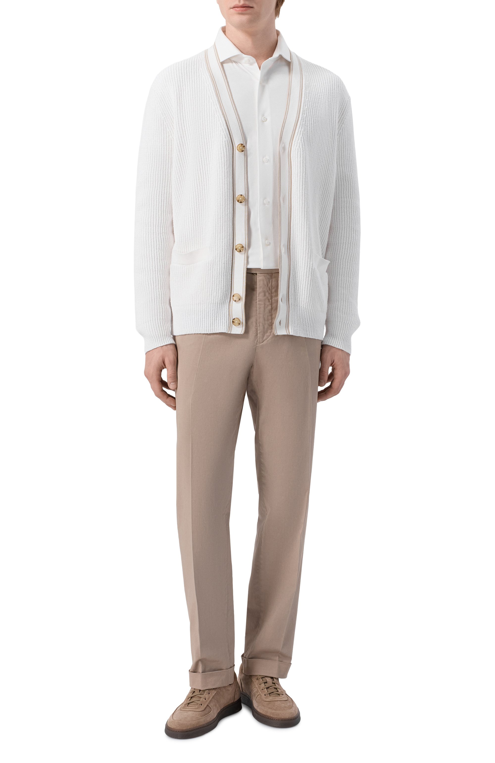 Хлопковый кардиган BOSS, арт. 50560487, фото 2