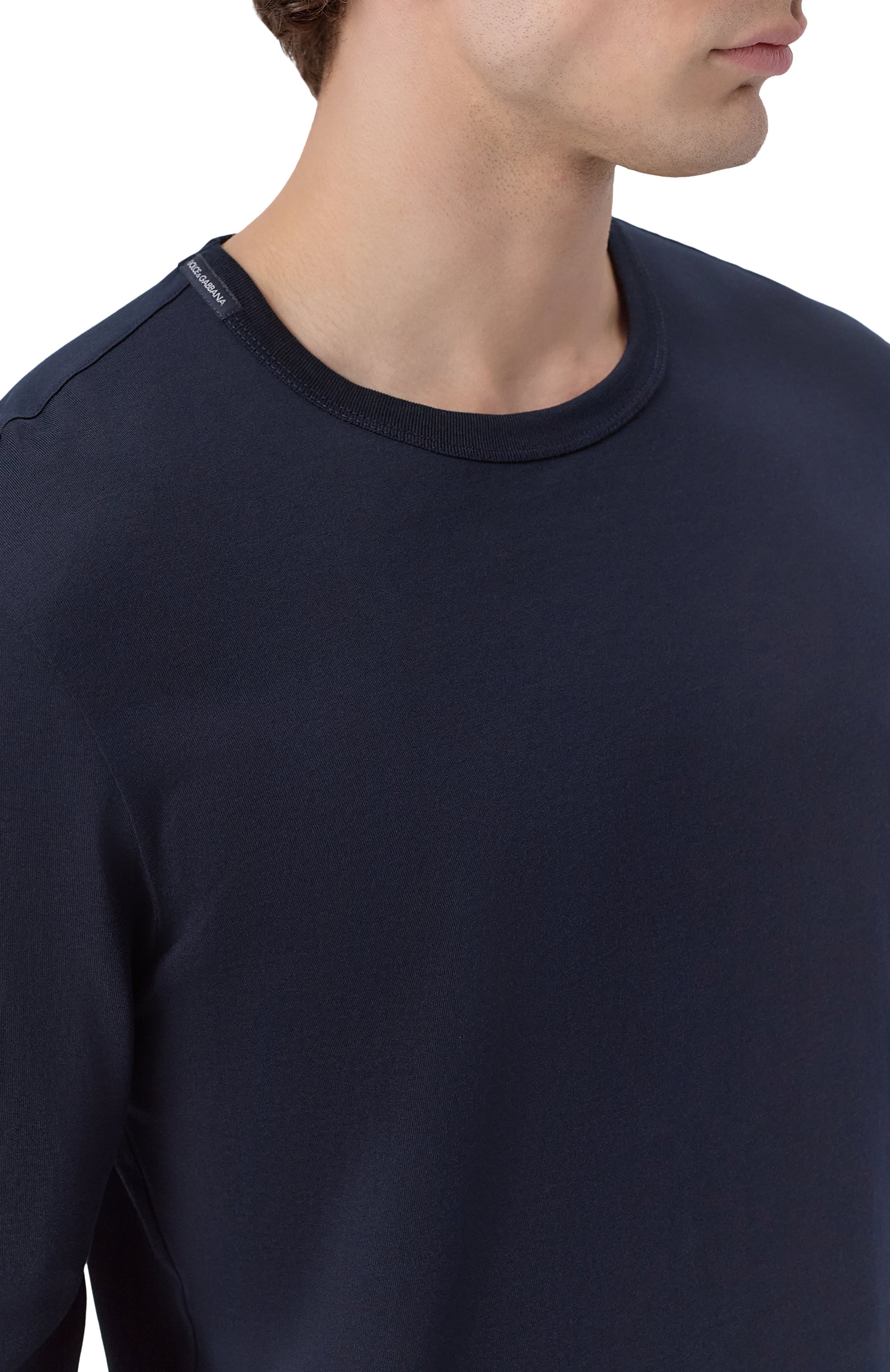 Хлопковый лонгслив DOLCE & GABBANA, арт. G8PV0T/FU7EQ, фото 5