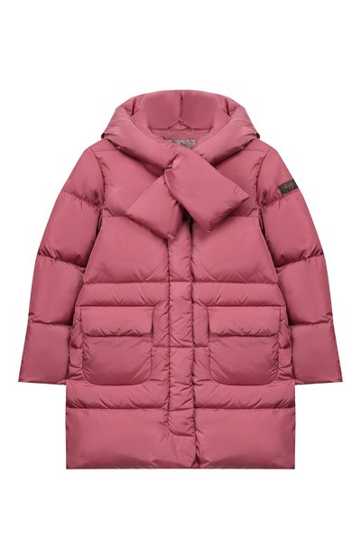 Пуховое пальто с капюшоном IL GUFO, арт. A19GP233N0031/5А-8А, фото 1