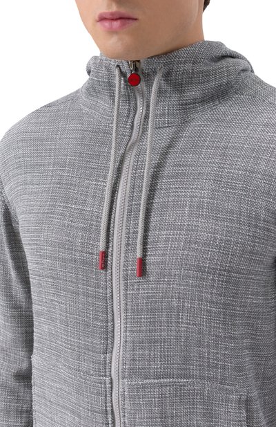 Толстовка из шерсти и шелка KITON, арт. UMC010K0617E05, фото 5
