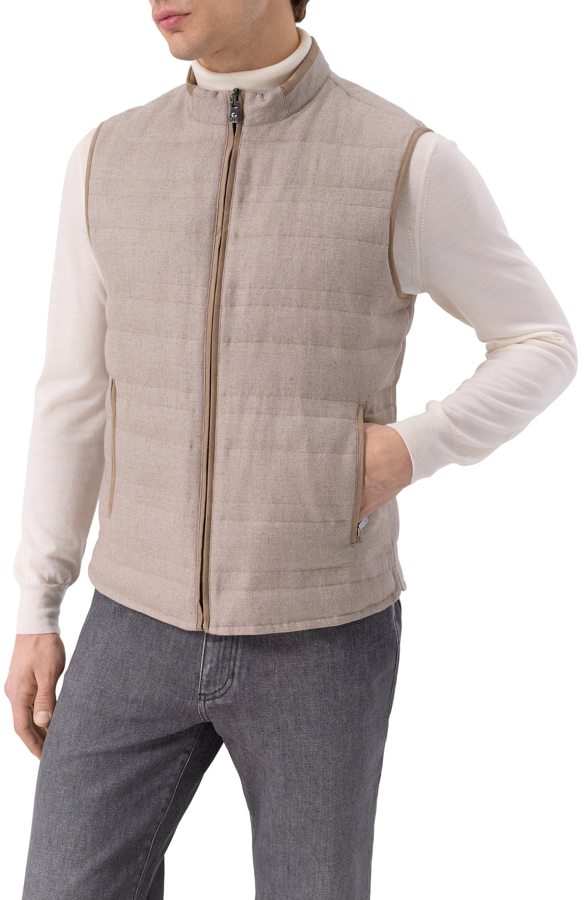 Двусторонний жилет CORNELIANI, арт. 25C525-2518264, фото 3