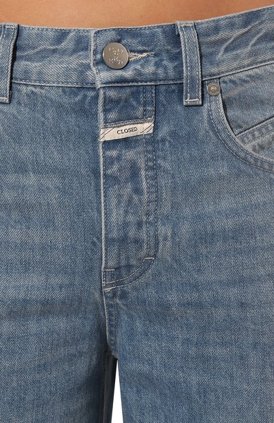 Джинсы CLOSED голубого цвета по цене 33000 руб., арт. C91189-159-47, фото 5 Джинсы CLOSED, арт. C91189-159-47, фото 5