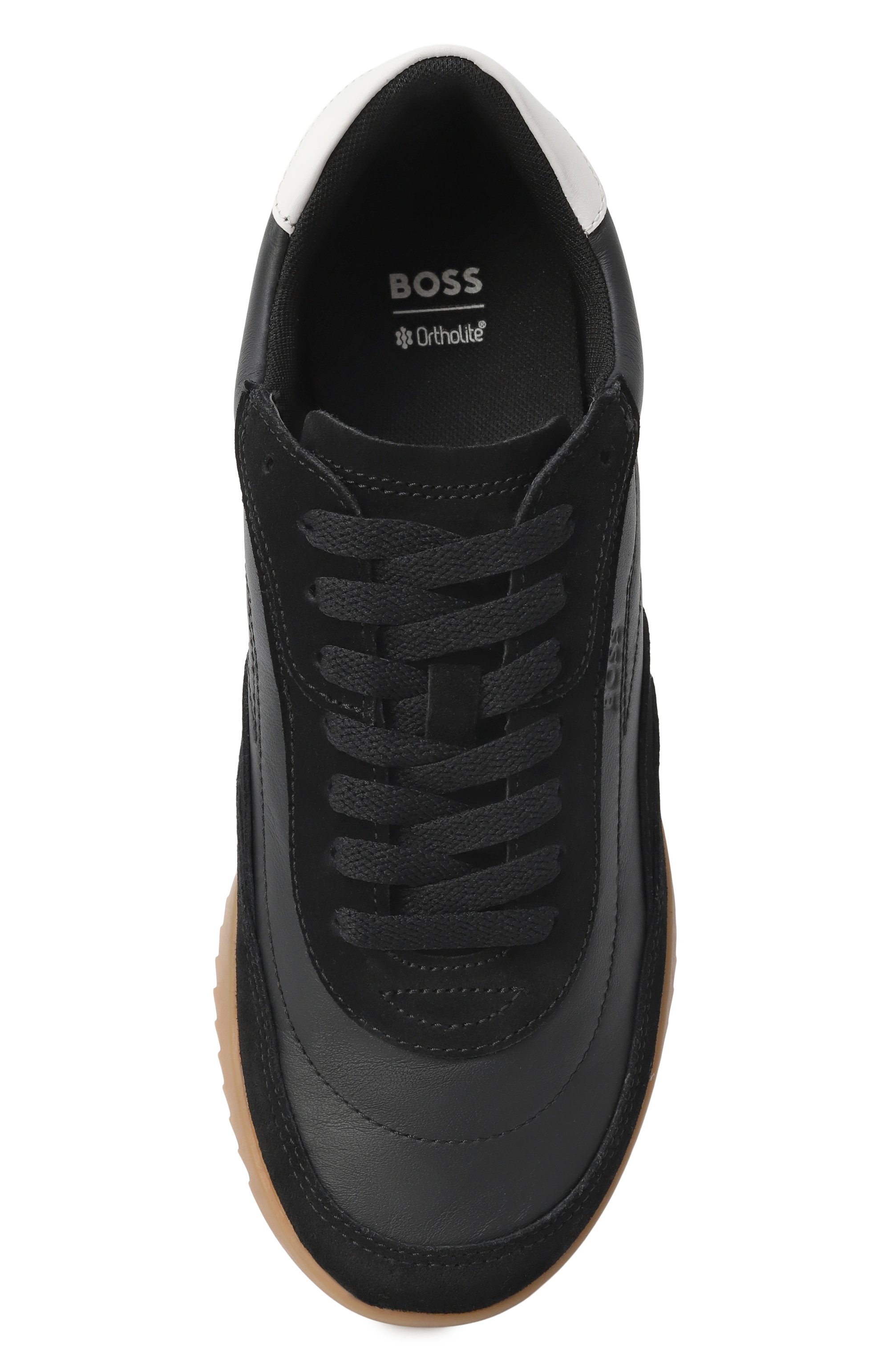 Кожаные кроссовки carlynn BOSS, арт. 50552462, фото 6