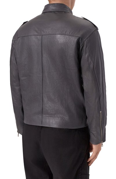 Кожаная куртка NEVER ENOUGH, арт. MJL072, фото 4