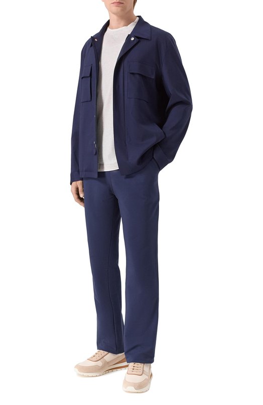 Хлопковая футболка Brunello Cucinelli M0B137451W Серый  M0B137451W Фото 2