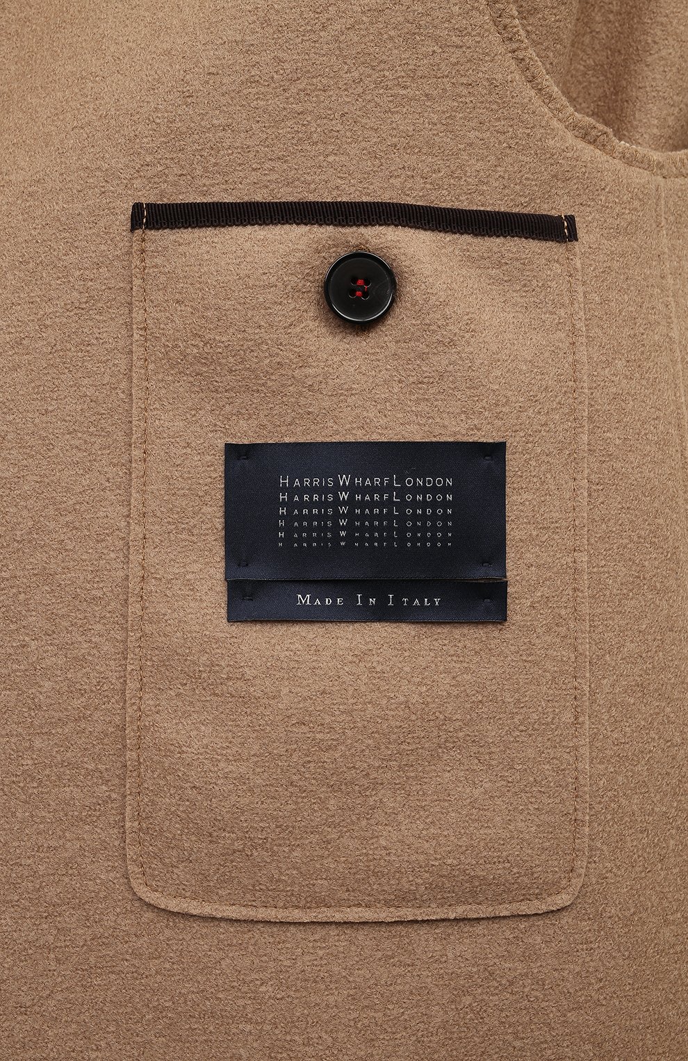 Шерстяное пальто HARRIS WHARF LONDON, арт. C9123MLK, фото 6