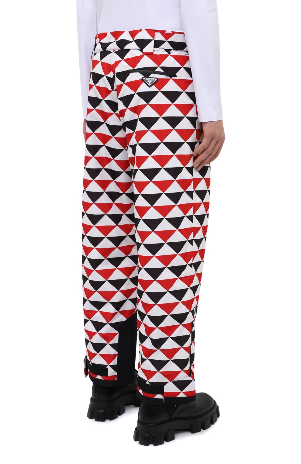 Утепленные брюки PRADA, арт. SPH199-10QO-F0X5N-212, фото 4