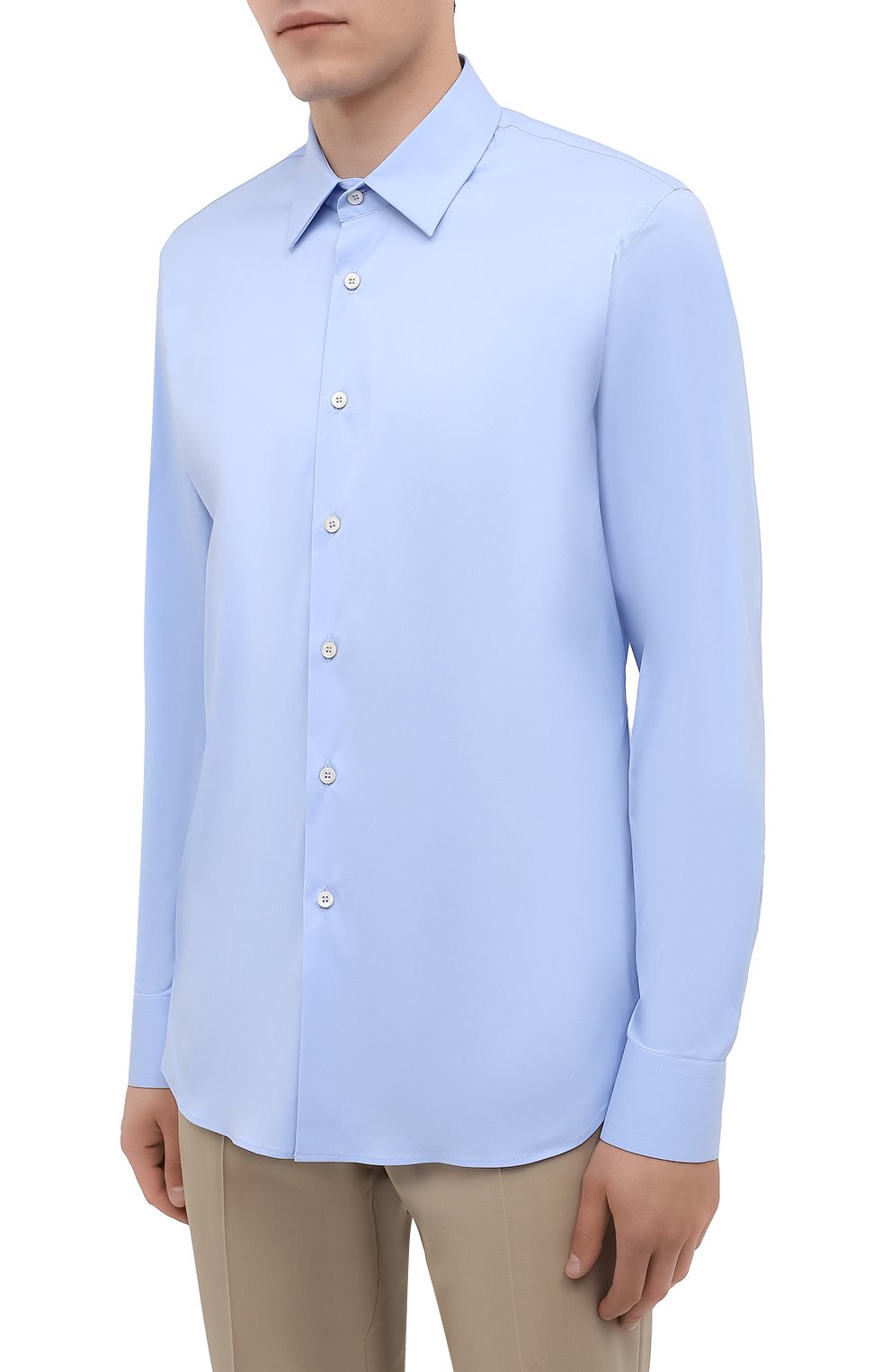 Хлопковая сорочка PRADA, арт. UCM608-F62-F0012, фото 3