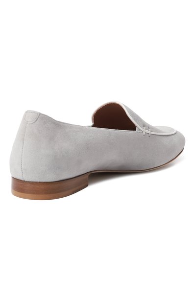 Замшевые лоферы KITON, арт. D59801N0100823, фото 5