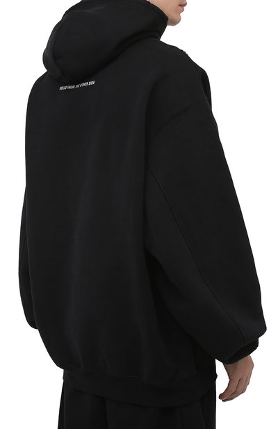 Хлопковое худи BALENCIAGA, арт. 641679/TJV95, фото 4