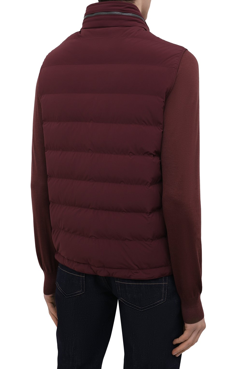 Пуховый жилет BRUNELLO CUCINELLI, арт. ML4911714, фото 4