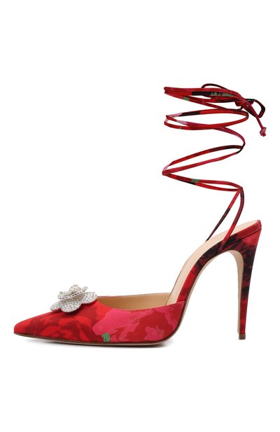 Текстильные туфли MAGDA BUTRYM красного цвета по цене 135500 руб., арт. 5117210008, фото 3 Текстильные туфли MAGDA BUTRYM, арт. 5117210008, фото 3