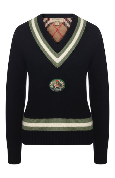 Женский пуловер из смеси шерсти и кашемира BURBERRY, арт. 8007851