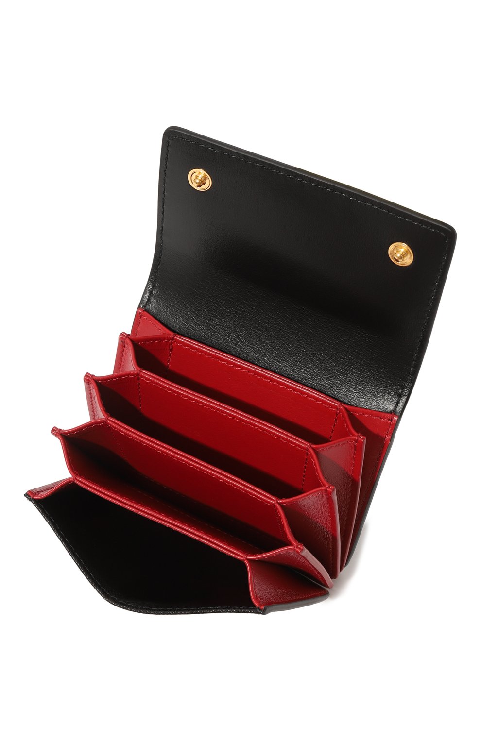 Кожаный кошелек на цепочке PRADA, арт. 1MR075-QHH-F0D9A, фото 5