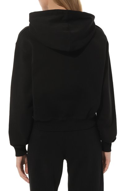 Хлопковое худи OFF-WHITE, арт. OWBB016C99JER0011001, фото 4