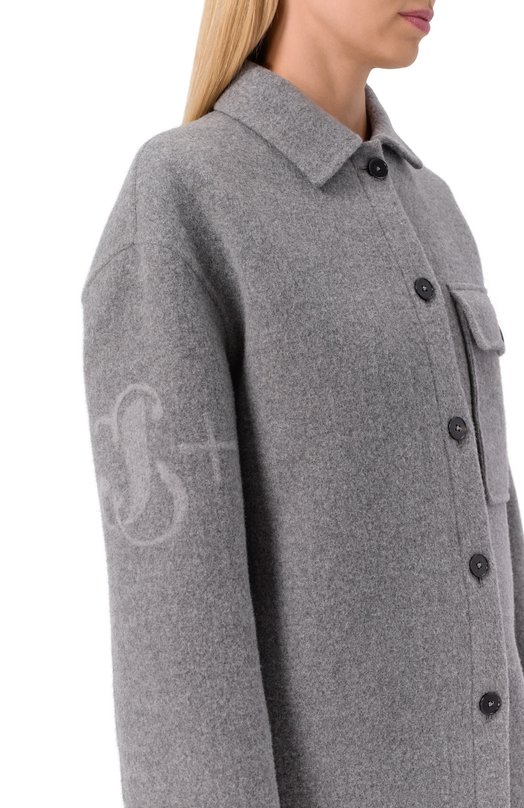 Шерстяная куртка Jil Sander J40BN0167-J40020 Серый  J40BN0167-J40020 Фото 5
