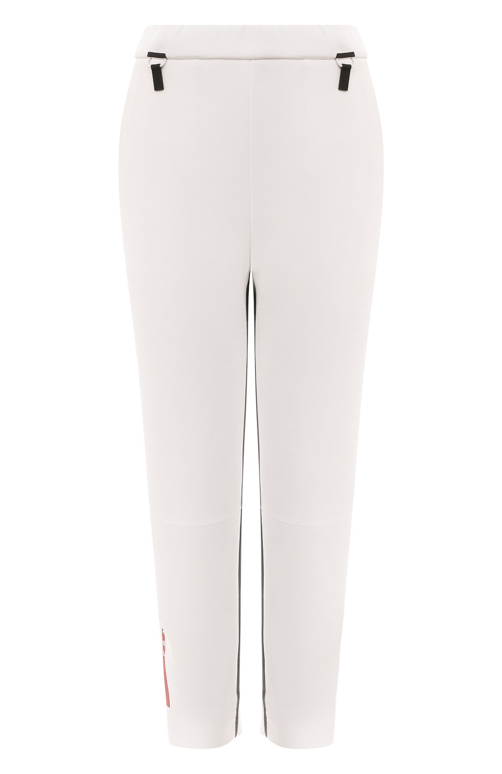 Брюки prada linea rossa PRADA белого цвета по цене 135000 руб., арт. 132333-1YUN-F0009-202, фото 1 Брюки prada linea rossa PRADA, арт. 132333-1YUN-F0009-202, фото 1