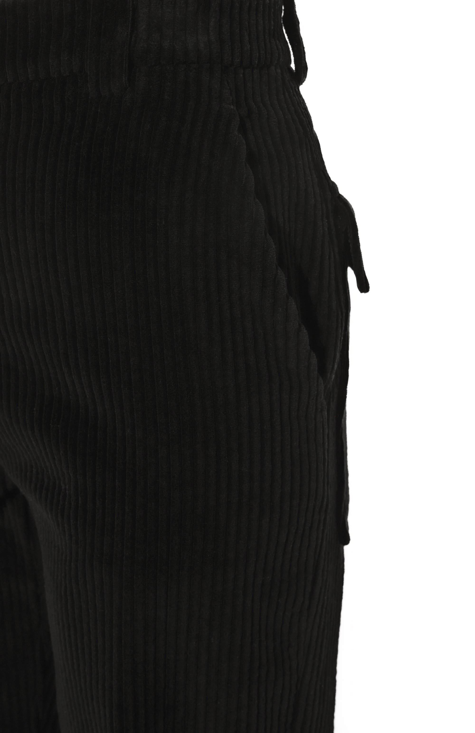 Вельветовые брюки JIL SANDER черного цвета по цене 149000 руб., арт. J40KA0233-J45256, фото 5 Вельветовые брюки JIL SANDER, арт. J40KA0233-J45256, фото 5