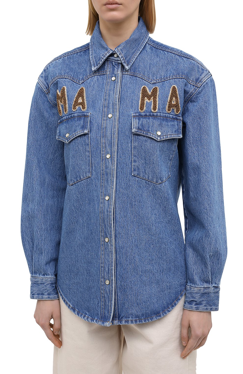 Джинсовая рубашка FORTE DEI MARMI COUTURE, арт. 20WF8150-04, фото 3