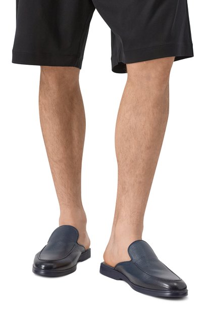 Кожаные сабо DOUCAL'S, арт. DU3417NWMAUF215B, фото 3