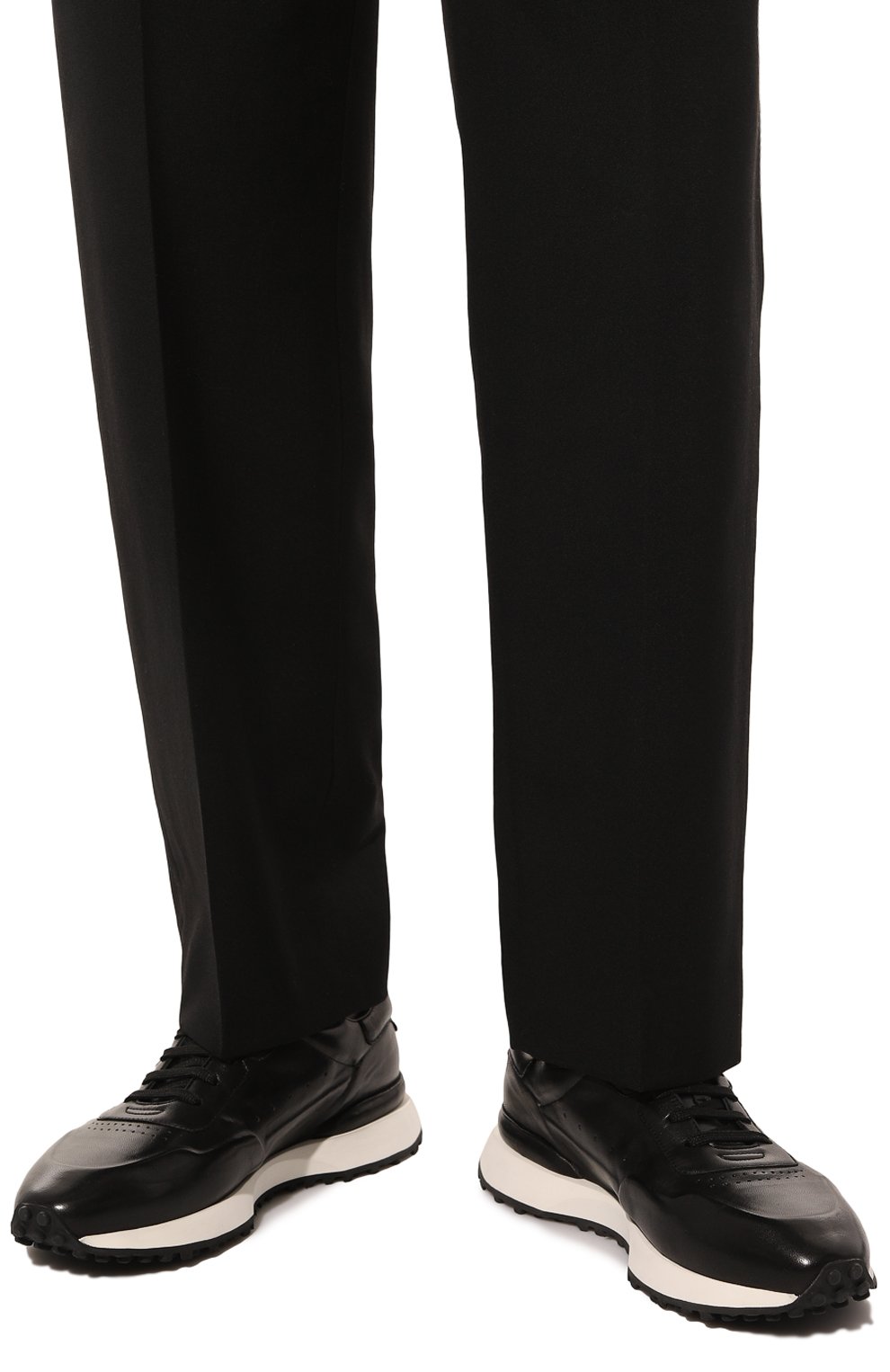 Кожаные кроссовки keynes OFFICINE CREATIVE, арт. KEYNES/001/AER0 GUANTERIA, фото 3