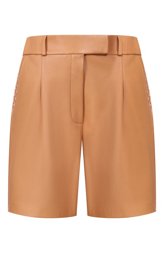 Кожаные шорты MVST M26.2PW.L902/NAPPA PL0NGE Бежевый M26.2PW.L902/NAPPA PL0NGE