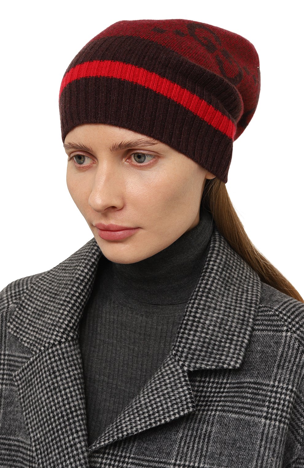 Кашемировая шапка GUCCI, арт. 676827 3G344, фото 2