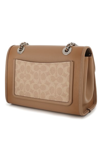 Сумка COACH бежевого цвета по цене 49750 руб., арт. 89112, фото 3 Сумка COACH, арт. 89112, фото 3