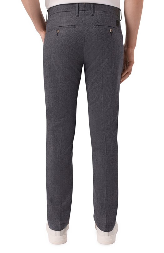 Шерстяные брюки Jacob Cohen JUM_PT001 002 T802A RW Серый  JUM_PT001 002 T802A RW Фото 4