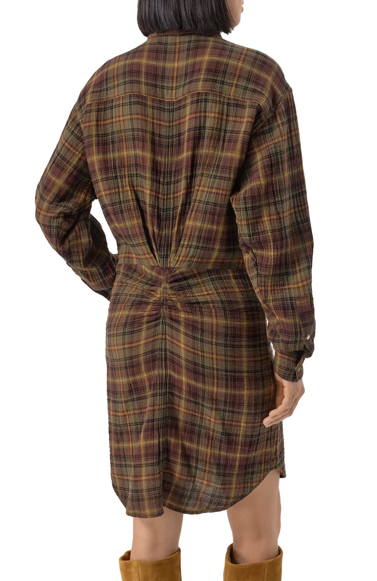 Хлопковое платье ISABEL MARANT ETOILE, арт. 25PR00336FB/C1I03E, фото 4