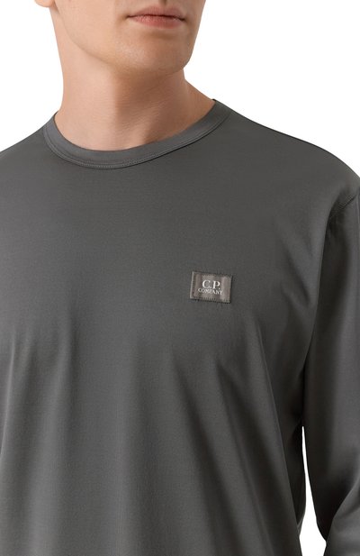 Хлопковый лонгслив C.P. COMPANY, арт. 19CMTS278A006374G, фото 5