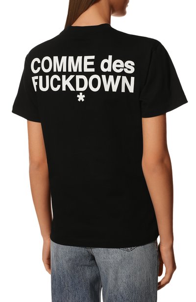 Хлопковая футболка COMME DES FUCKDOWN, арт. CDFD1704STMM, фото 4