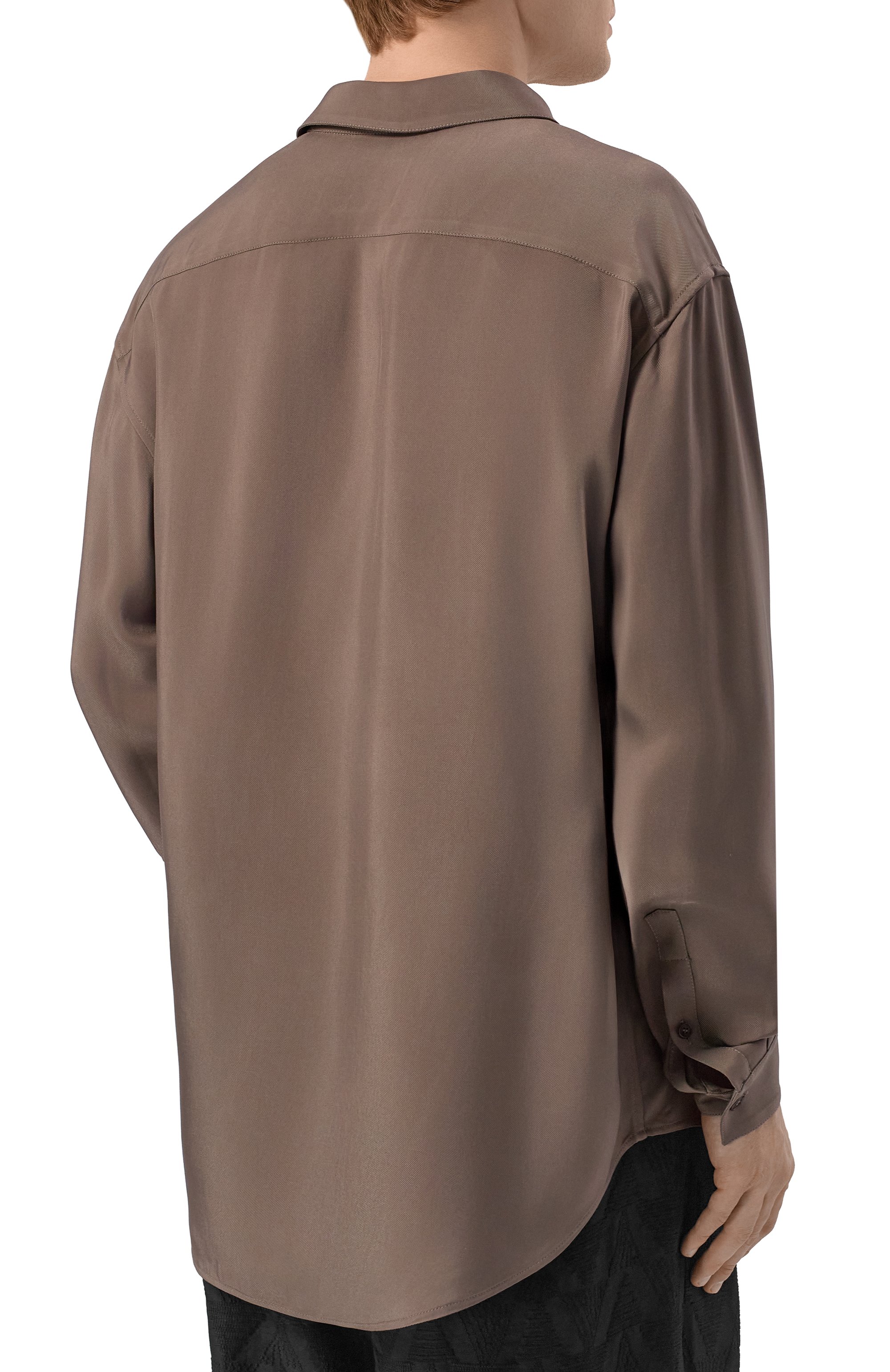 Рубашка из вискозы GIORGIO ARMANI, арт. GM003418/TE15224, фото 4