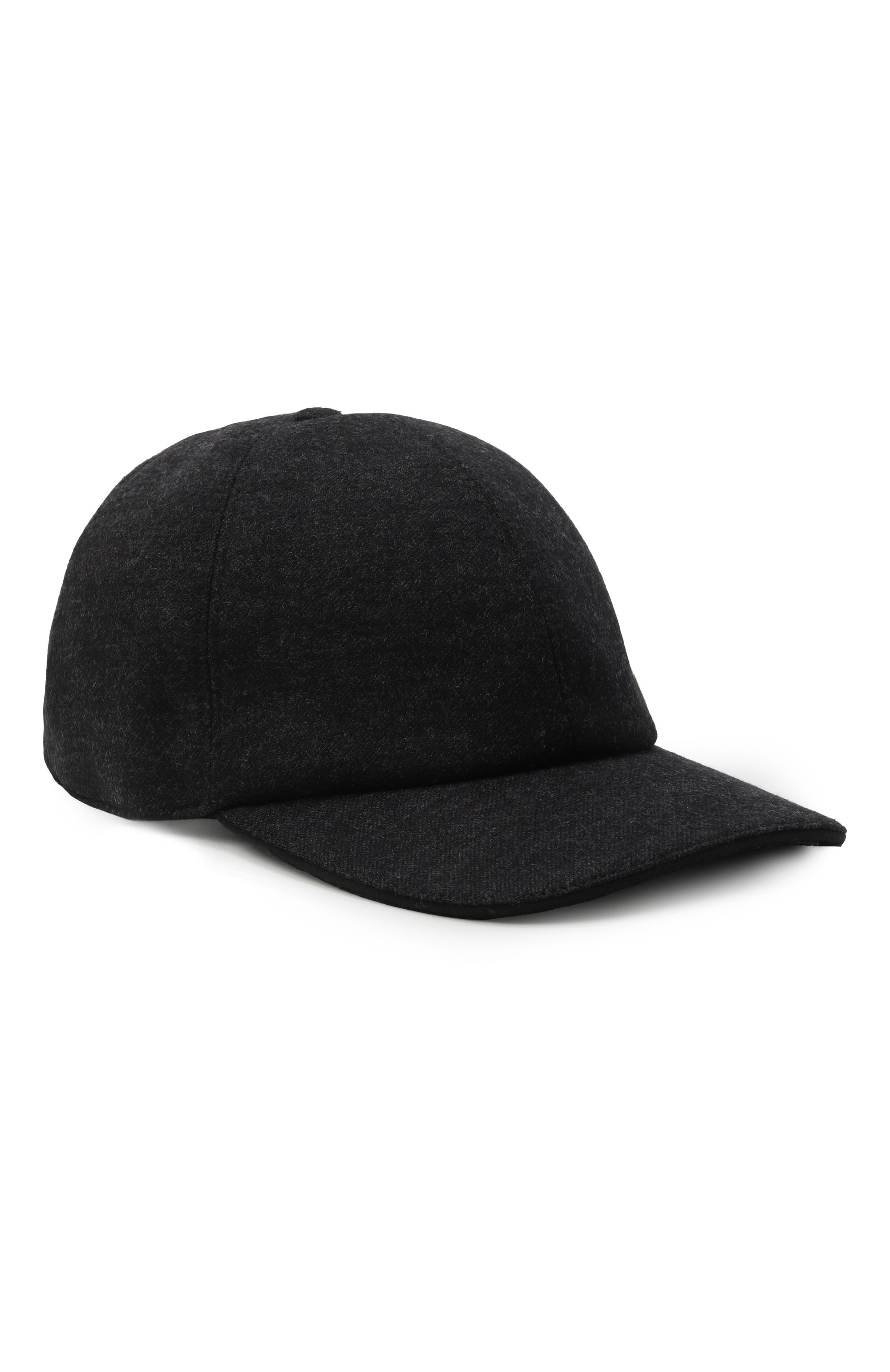 Шерстяная бейсболка STEFANO RICCI темно-серого цвета по цене 68250 руб., арт. MCV54TX34E/W0036R, фото 1 Шерстяная бейсболка STEFANO RICCI, арт. MCV54TX34E/W0036R, фото 1