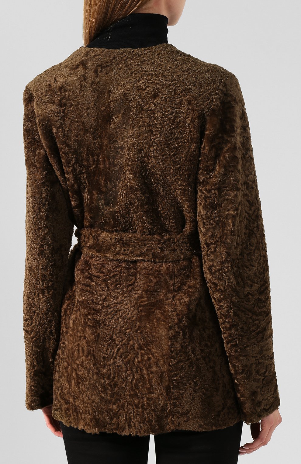 Дубленка DROME хаки цвета по цене 183000 руб., арт. DPD2948P/D304P, фото 4 Дубленка DROME, арт. DPD2948P/D304P, фото 4