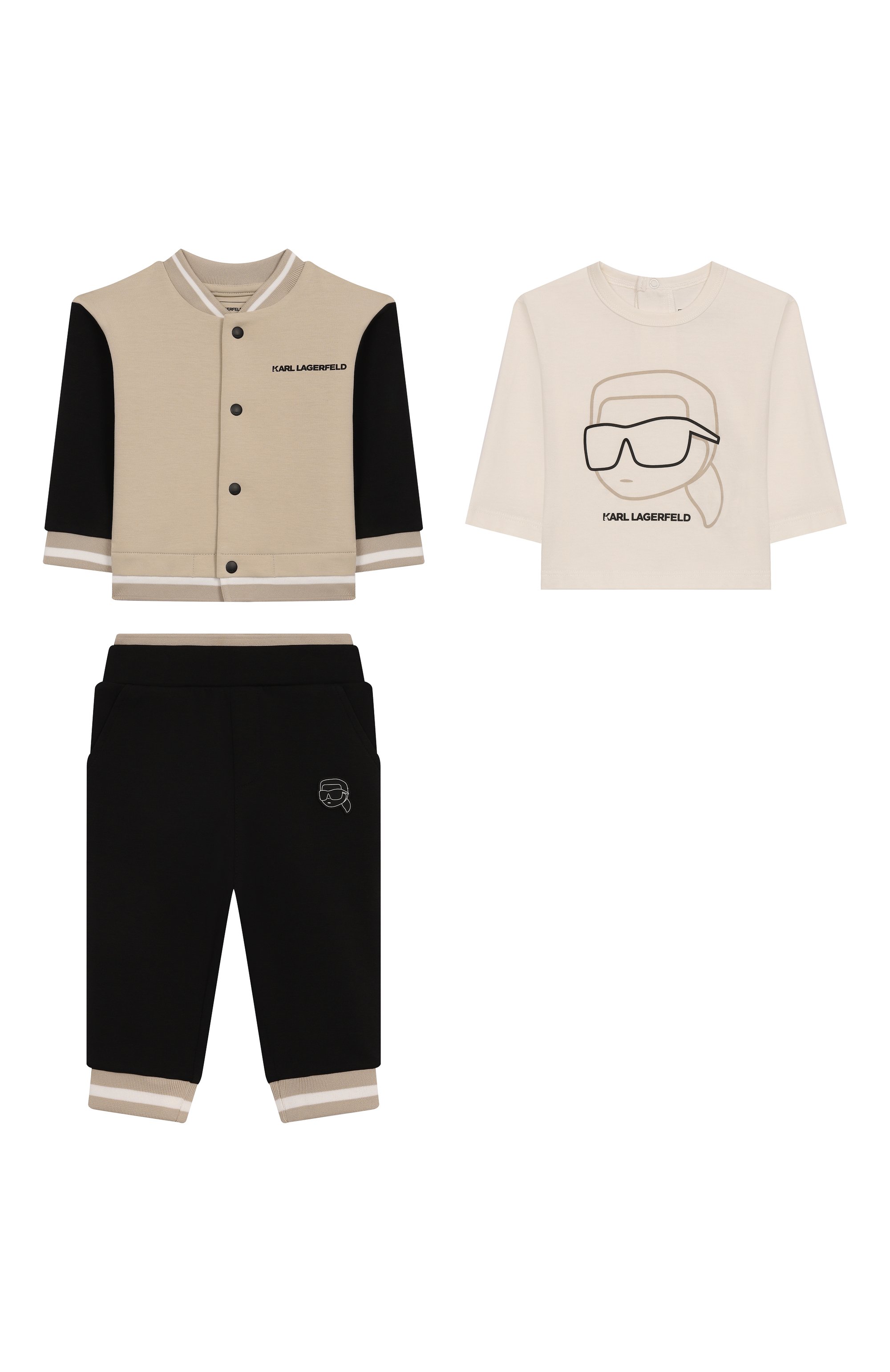 Комплект из трех предметов KARL LAGERFELD KIDS, арт. Z30671, фото 1