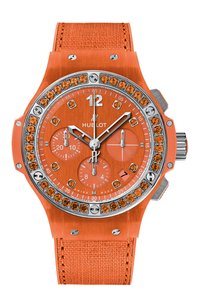 Часы big bang orange linen HUBLOT бесцветного цвета по цене 2483000 руб., арт. 341.XO.2770.NR.1206, фото 1 Часы big bang orange linen HUBLOT, арт. 341.XO.2770.NR.1206, фото 1