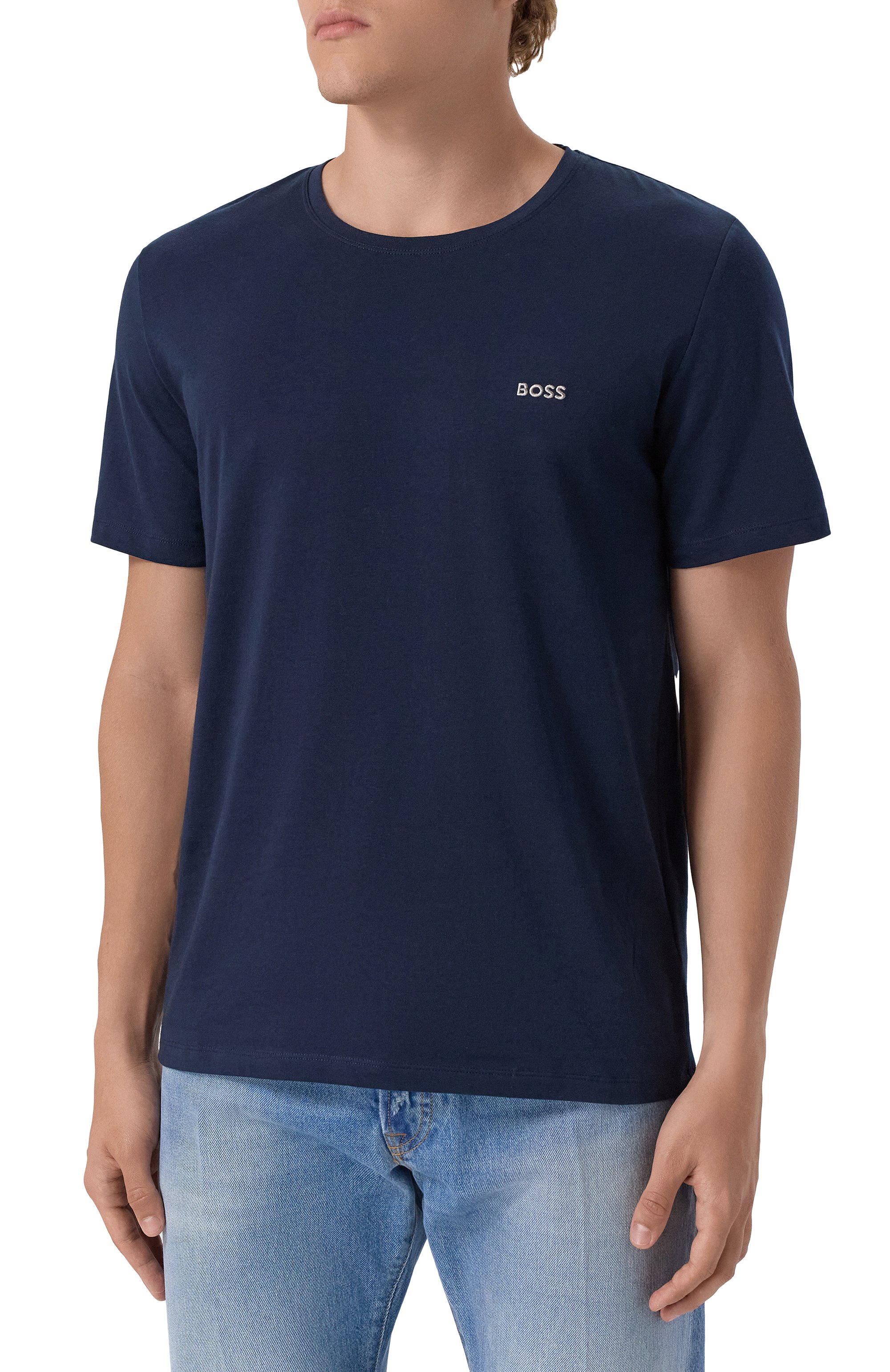 Хлопковая футболка BOSS, арт. 50515391/403, фото 3