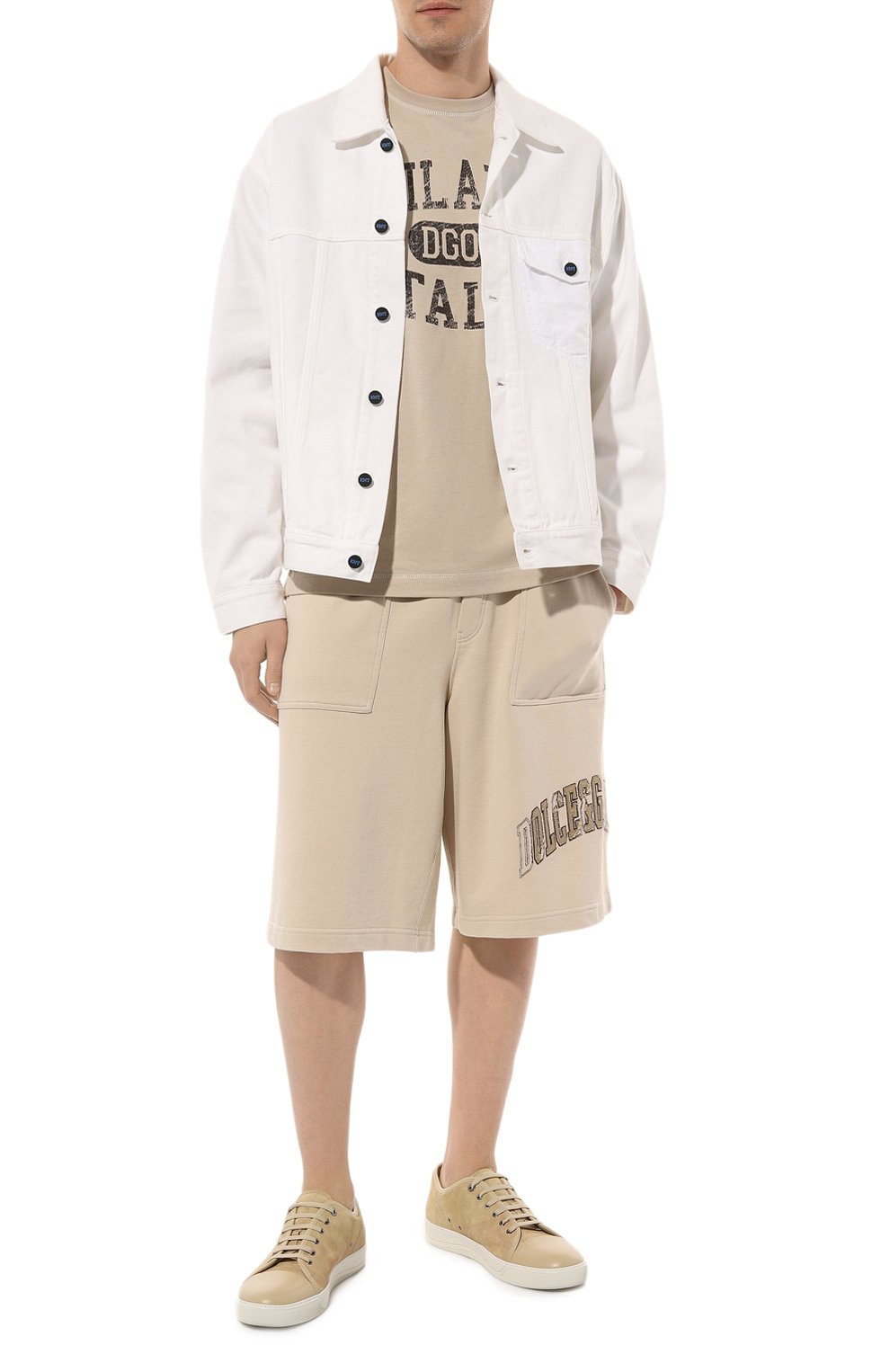 Хлопковые шорты DOLCE & GABBANA, арт. GP090Z/G7NQI, фото 2