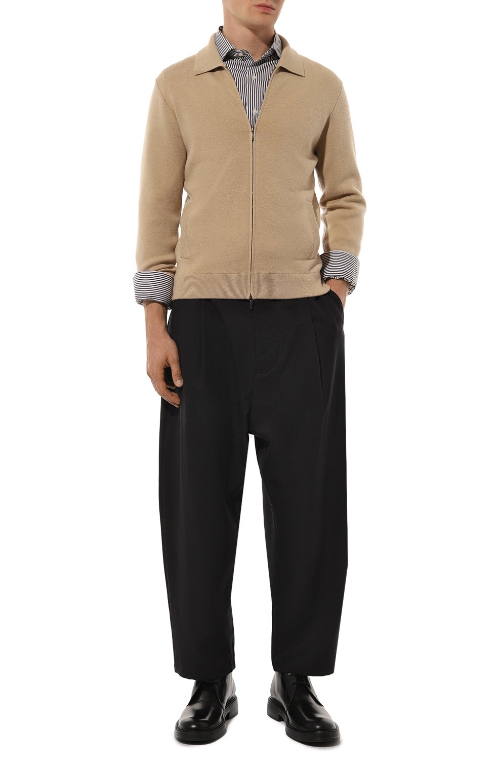 Кардиган из шерсти и кашемира ANDREA CAMPAGNA, арт. CM23001, фото 2