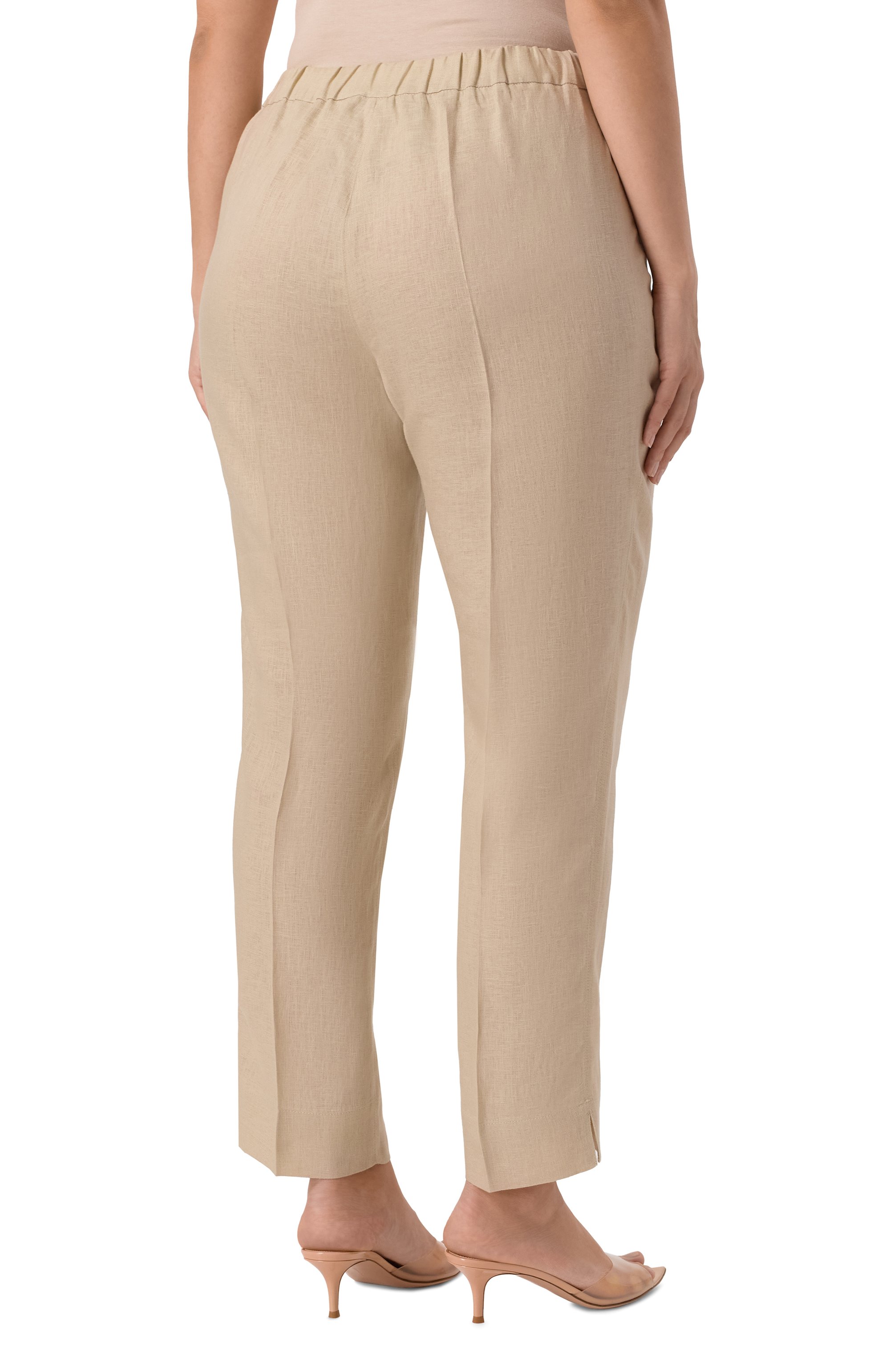 Льняные брюки PERSONA BY MARINA RINALDI, арт. ANG0L0, фото 4