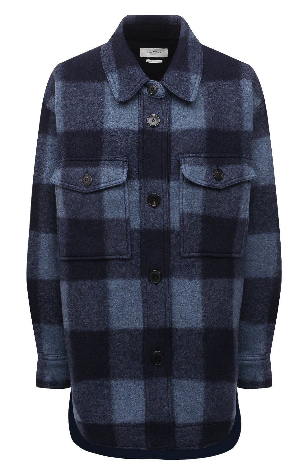 Куртка ISABEL MARANT ETOILE темно-синего цвета по цене 53950 руб., арт. MA0998-21A009E/HARVELI, фото 1 Куртка ISABEL MARANT ETOILE, арт. MA0998-21A009E/HARVELI, фото 1