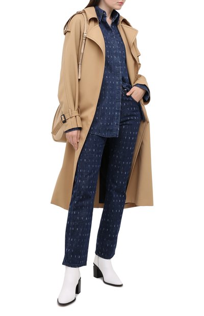 Джинсовая рубашка VICTORIA, VICTORIA BECKHAM, арт. 2320DSH001447B, фото 2