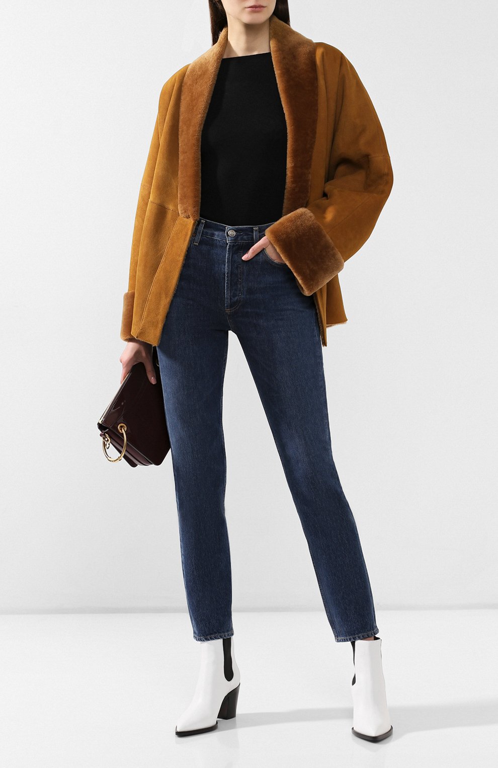 Кожаные ботильоны romney GIANVITO ROSSI, арт. G73945.70CU0.CLNBIAN, фото 2