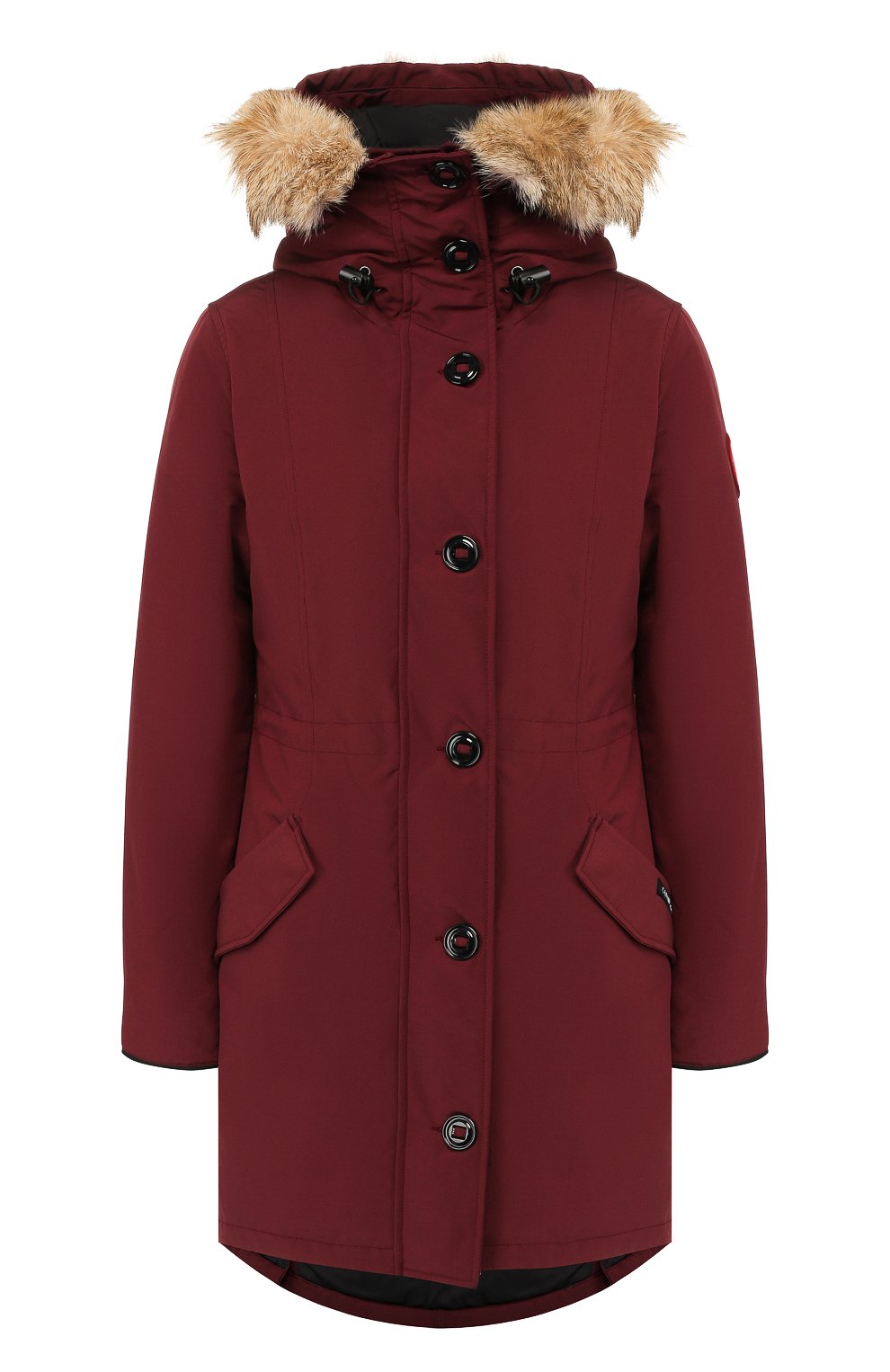 Парка rossclair CANADA GOOSE бордового цвета по цене 139000 руб., арт. 2580L, фото 1 Парка rossclair CANADA GOOSE, арт. 2580L, фото 1