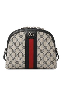 Женская сумка ophidia gg small GUCCI светло-бежевого цвета, арт. 499621/K05NN | Фото 1 (Материал: Экокожа, Текстиль; Ремень/цепочка: На ремешке; Драгоценные камни: Проставлено; Материал сплава: Проставлено; Размер: small)