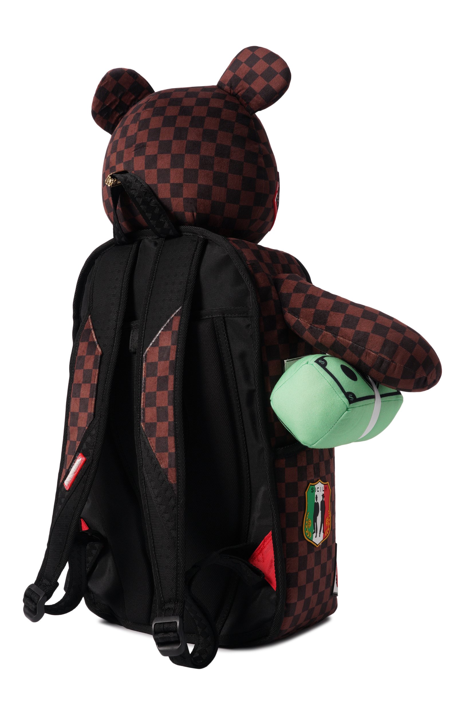 Рюкзак SPRAYGROUND, арт. 910B8499NSZ/GL0BAL M0GUL 2 BIG BEAR BACKPACK, фото 2
